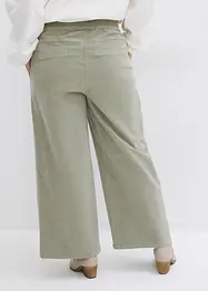 Manchesterbyxa med bekväm high waist, bonprix