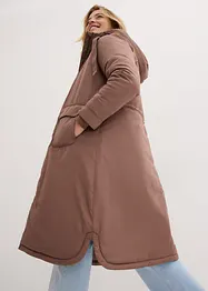 Vid parkas i A-linjeform och med dragsko, bonprix