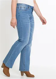 Comfort Stretch Jeans Mid Waist, Bootcut, bonprix