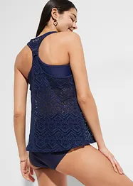 Tankini (2 delar) av spets, bonprix