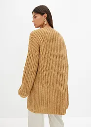 Grovstickad cardigan, bonprix