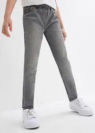 Jeggings med medelhög midja (2-pack), bonprix