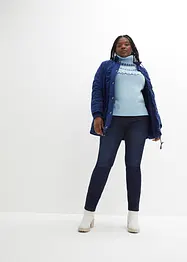 Lusemönstrad polotröja, bonprix