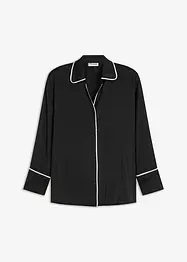 Blus med kontrasterande passpoaler, bonprix