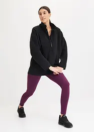 Sportleggings med mobilficka, snabbtorkande, bonprix