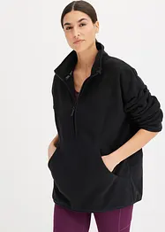 Funktions-Fleece Sportshirt, oversized, bonprix