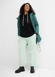Sweatshirt med huva, bonprix
