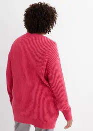 Ribbstickad cardigan, bonprix