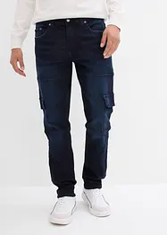 Slim Fit Cargo Stretch Jeans Straight, bonprix