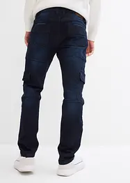 Slim Fit Cargo Stretch Jeans Straight, bonprix