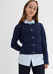 Finstickad cardigan för barn, bonprix