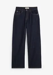 Wide Leg Jeans Mid Waist för barn, bonprix