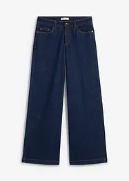 Wide Leg Jeans Mid Waist, Full Length, bonprix