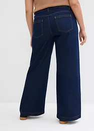 Wide Leg Jeans Mid Waist, Full Length, bonprix