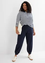 Joggingbyxa med elastisk midja, bonprix