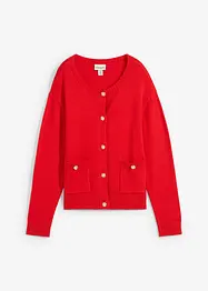 Cardigan med fickor, bonprix