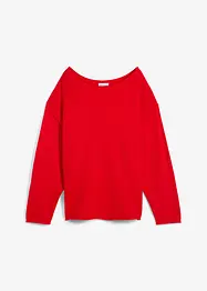 Oversizetröja med fladdermusärmar, bonprix
