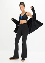 Funktionssportjacka med mesh, oversized, bonprix