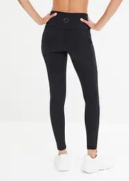 Sportleggings med mesh och mobilficka, bonprix