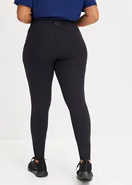 Sportleggings med mesh och mobilficka, bonprix