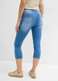 Slim Fit Ultra Soft Jeans, 7/8-längd, bonprix