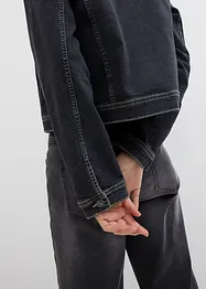 Stretchig jeansjacka i kort modell, bonprix