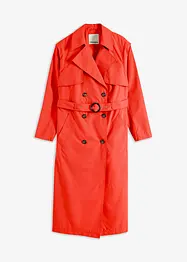 Trenchcoat med avtagbara ärmar och nederdel, bonprix