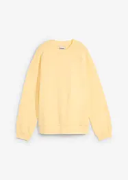Oversizesweatshirt i ren bomull, bonprix