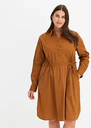 Blusklänning av poplin, bonprix