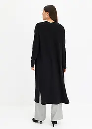 Lång cardigan med viskos, bonprix