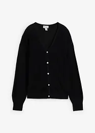 Cardigan i mjuk viskosmix, bonprix