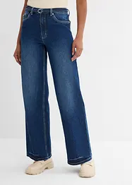 Raka jeans med stretch och hög midja, bonprix