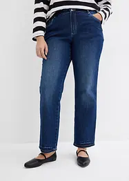 Jeans i rak modell med medelhög midja, bonprix