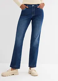 Jeans i rak modell med medelhög midja, bonprix