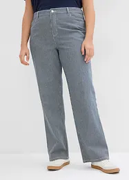 Straight Jeans High Waist, randiga, bonprix