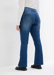 Bootcutjeans med hög midja och mjuk stretch, bonprix