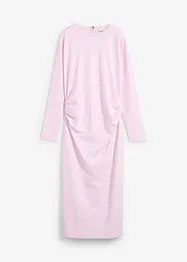 Mellanlång klänning med neoprenlook, bonprix