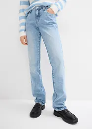 Jeans Straight med medelhög midja, bonprix