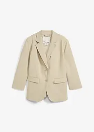 Oversize-kavaj med tunna axelvaddar, bonprix
