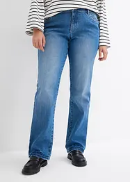 Jeans Straight med medelhög midja, bonprix