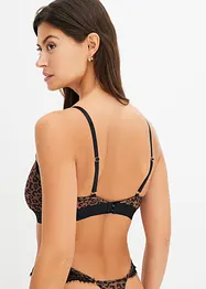 Bralette med trekantskupor utan bygel och urtagbar vaddering, bonprix