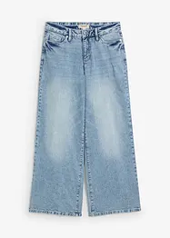 Wide Leg Jeans Mid Waist, Full Length, bonprix