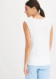 Jerseylinne med twist, bonprix