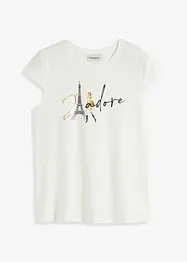 Topp med Paris-tryck, bonprix