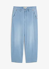 Balloon Jeans Mid Waist Super Soft, cropped, bonprix