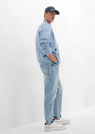 Classic Fit Stretch Jeans i kortare modell med avsmalnande ben, bonprix