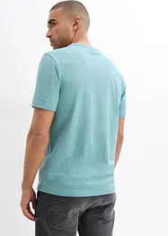 T-shirt av ren bomull med tryck, bonprix