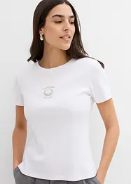 T-shirt i ren ekologisk bomull, bonprix