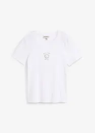 T-shirt i ren ekologisk bomull, bonprix