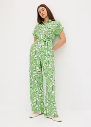 Jumpsuit i följsam viskosmix, bonprix